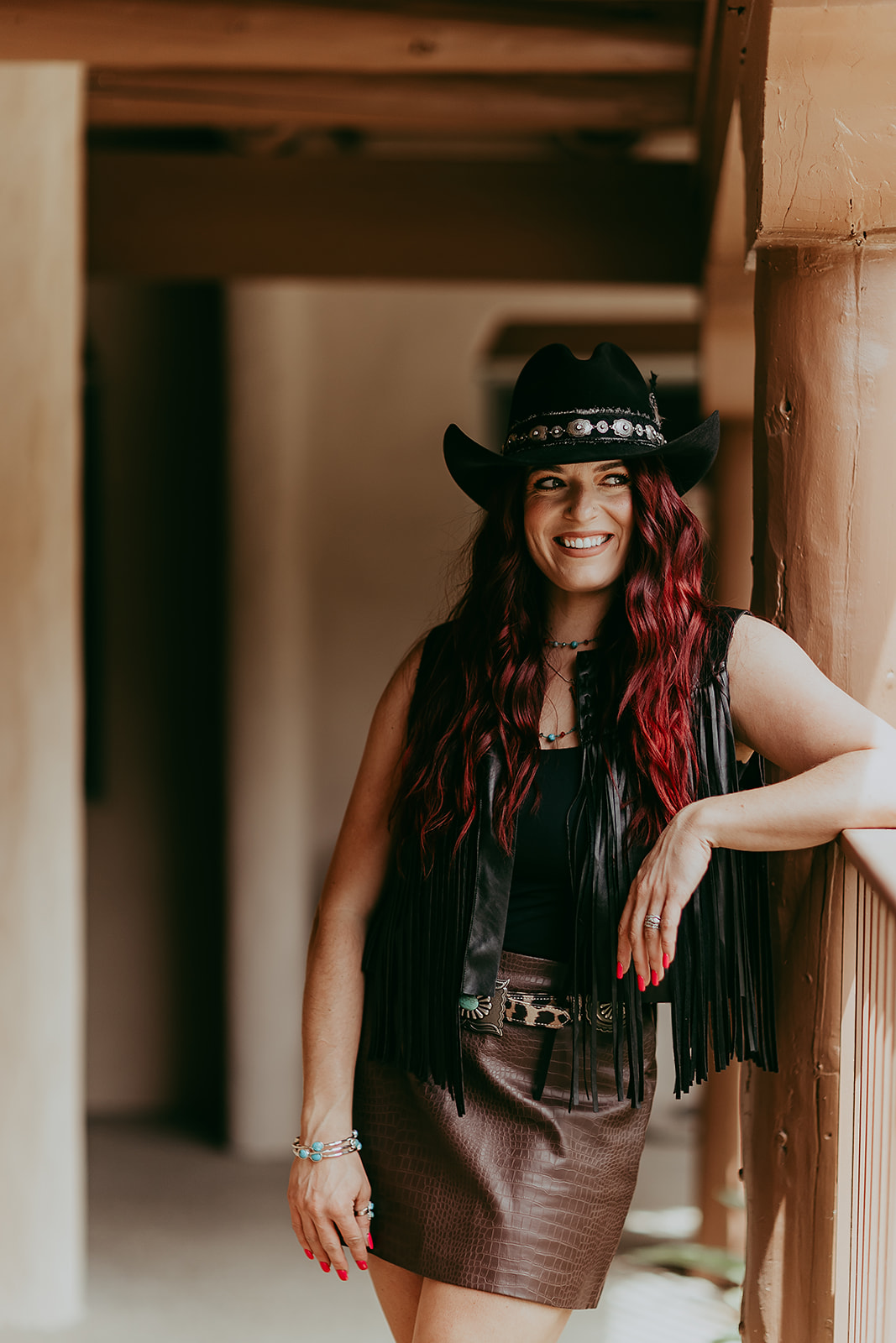 Alexandra Marie, stylist and founder of Wild Roots Salon & Spa in Santa Fe